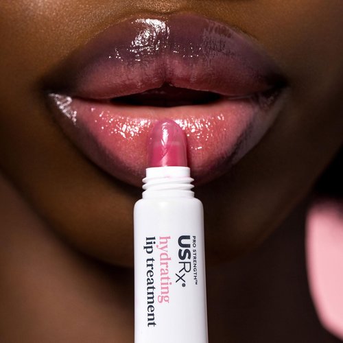 Urban Skin Rx Pro Strength Hydrating Collagen & Peptides Daily Lip Treatment, Non-Sticky, Ultra-Moisturizing Balm, Smooths, Softens & Plumps for a Healthier & More Youthful Appearance, Jelly, 0.31 Oz