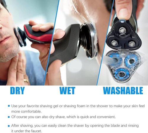 Philips Norelco SH50 Replacement Shaver Heads - Compatible with Series 5000 Electric Razors