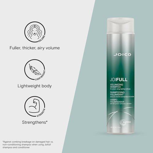 Joico JoiFULL Volumizing Set - Boost Body & Shine for Fine, Thin Hair | Long-Lasting Fullness