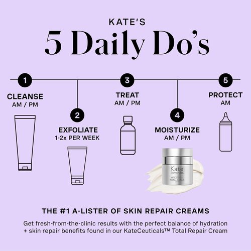 Kate Somerville Total Repair Cream - Advanced Anti-Aging Moisturizer for Wrinkles & Fine Lines, 1 Fl Oz