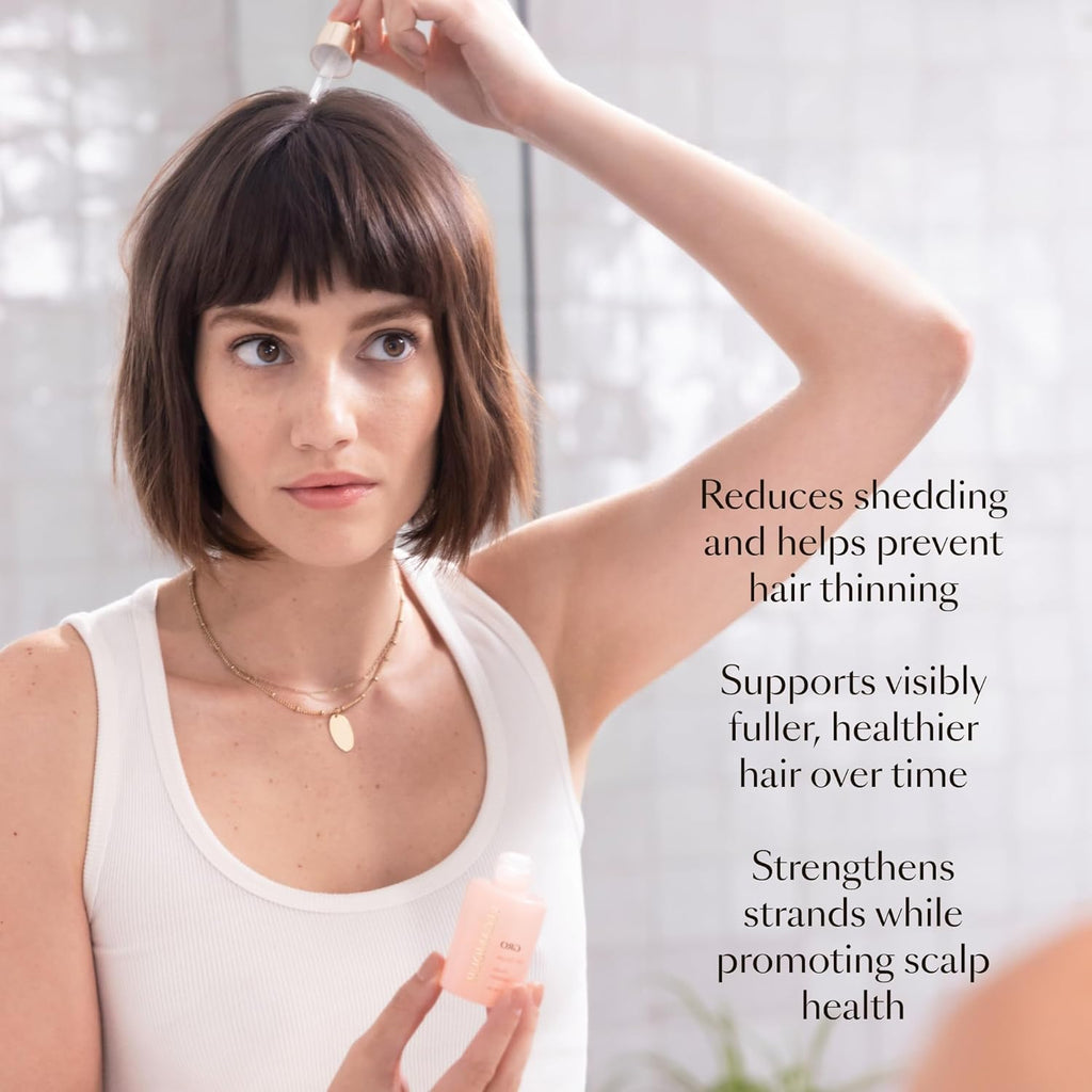 VEGAMOUR GRO Hair Serum - Thicker, Fuller Hair in 90 Days | Non-Oily, Vegan, Bergamot Scented