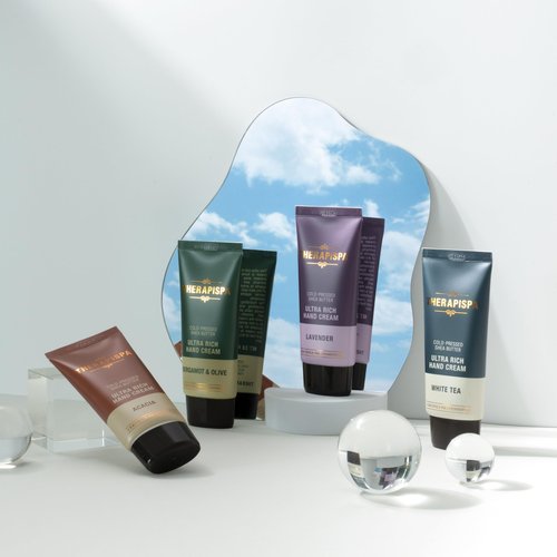 THERAPISPA Ultra Rich Hand Cream – Intensive Hydration & Repair for Dry, Chapped Hands | Enriched with Shea Butter, Ceramides, Niacinamide (B3) & Panthenol (B5) (Bergamot & Olive, 2.0 oz, Pack of 1)