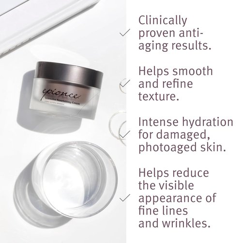 Epionce Intensive Nourishing Cream - Rich Anti-Aging Moisturizer for Face, Neck & Décolletage | Hydrates with Ceramides, Glycerin & Squalene | Reduces Fine Lines & Dark Spots