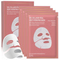 Nityrliv Collagen Face Mask, 4 Pack Bio-Collagen Real Deep Mask Overnight Hydrating Face Mask for All Skin Types,Original Hydrating Collagen Face Mask