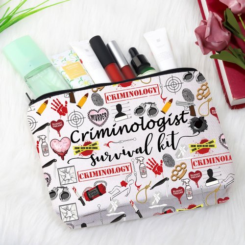 GJTIM Criminologist Forensic Scientist Gift Crime Scene Investigator Gift Criminology Graduation Gift Criminologist Survival kit (Survival Criminologist 2 Bag)