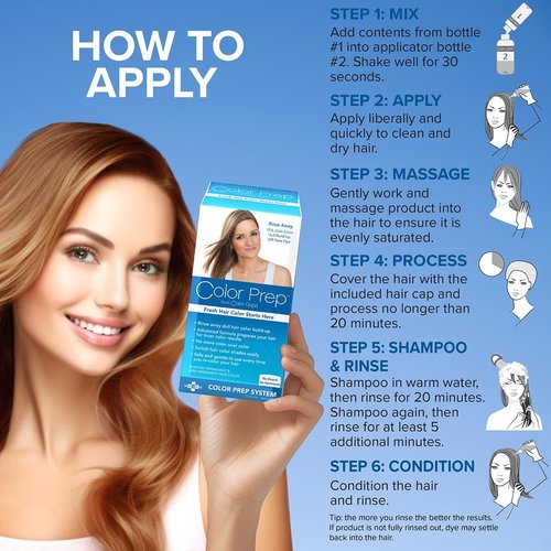 Color Oops Hair Dye Remover - Rinses Away Dull Colors & Mineral Buildup | Ammonia-Free, 1 Application