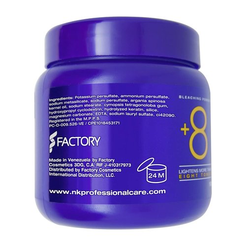 NK Professional Care DiColor Blonde - Hair Bleaching Powder | Lightens Up to 8 Shades Without Damage | 180g