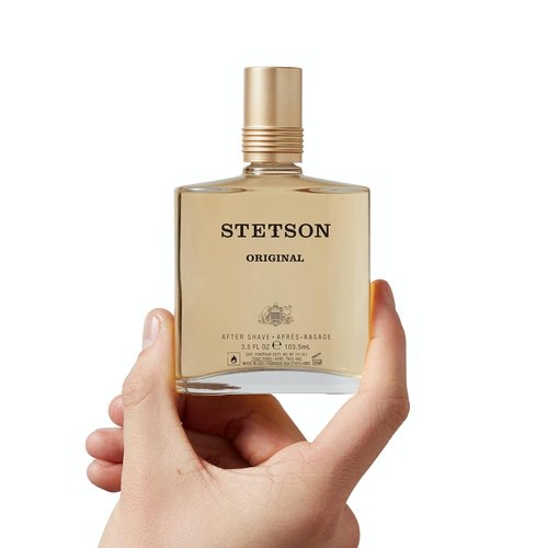 Stetson Original Aftershave - Earthy Woody Aroma After Shave Splash for Men - 3.5 Fl Oz