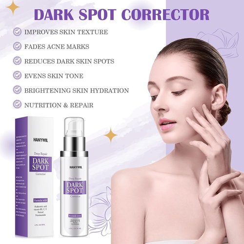 HANYWIL Dark Spot Remover Serum - Retinol & Niacinamide Treatment for Melasma & Hyperpigmentation | 1.7 Fl Oz