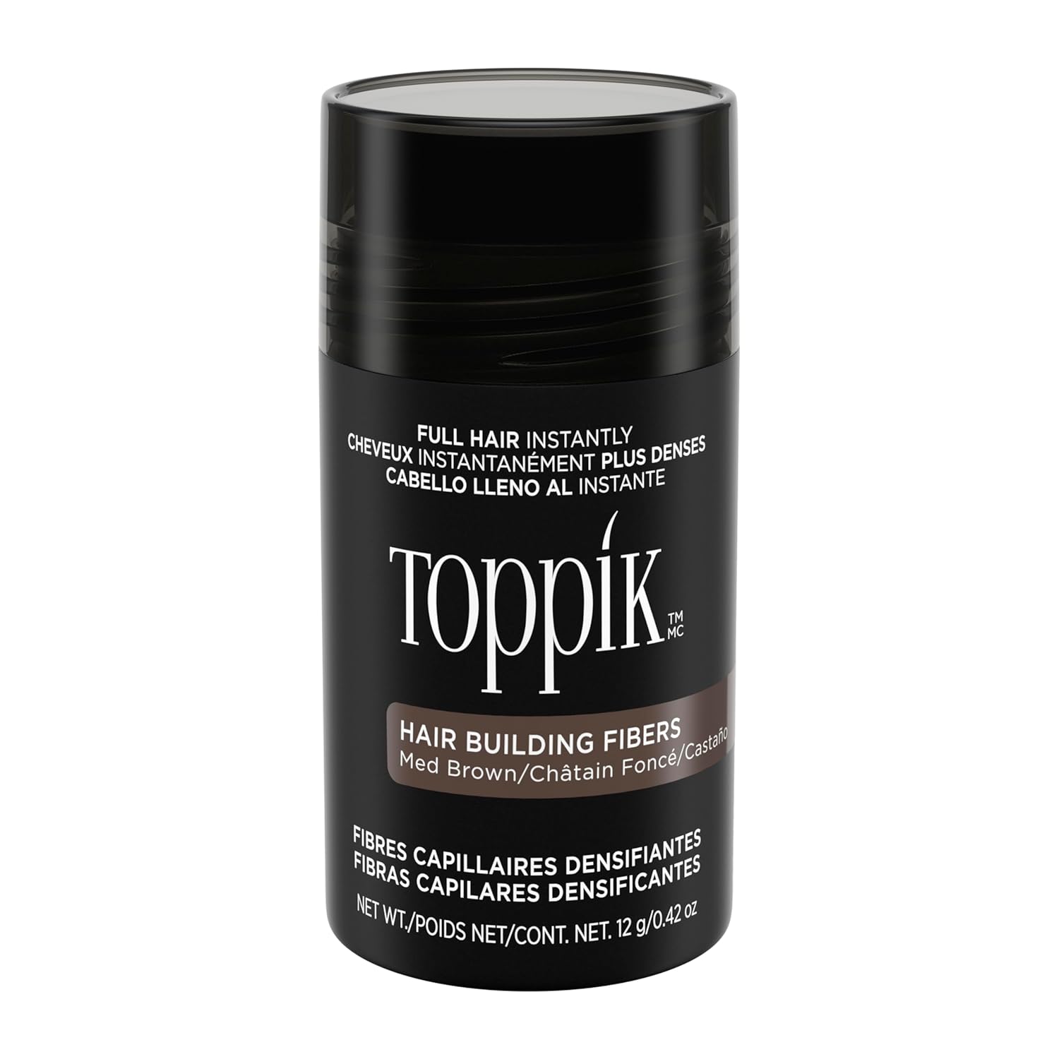 Toppik Hair Building Fibers - Instantly Thicker & Fuller Hair | 9 Shades, 4 Size Options