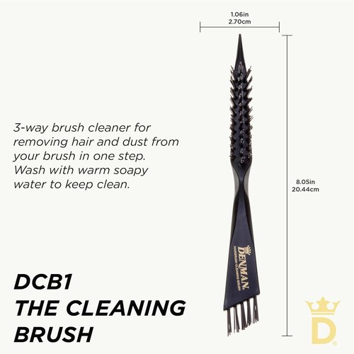 Denman Hairbrush Cleaning Brush - Effortless Hairbrush Maintenance | DBC1 Model