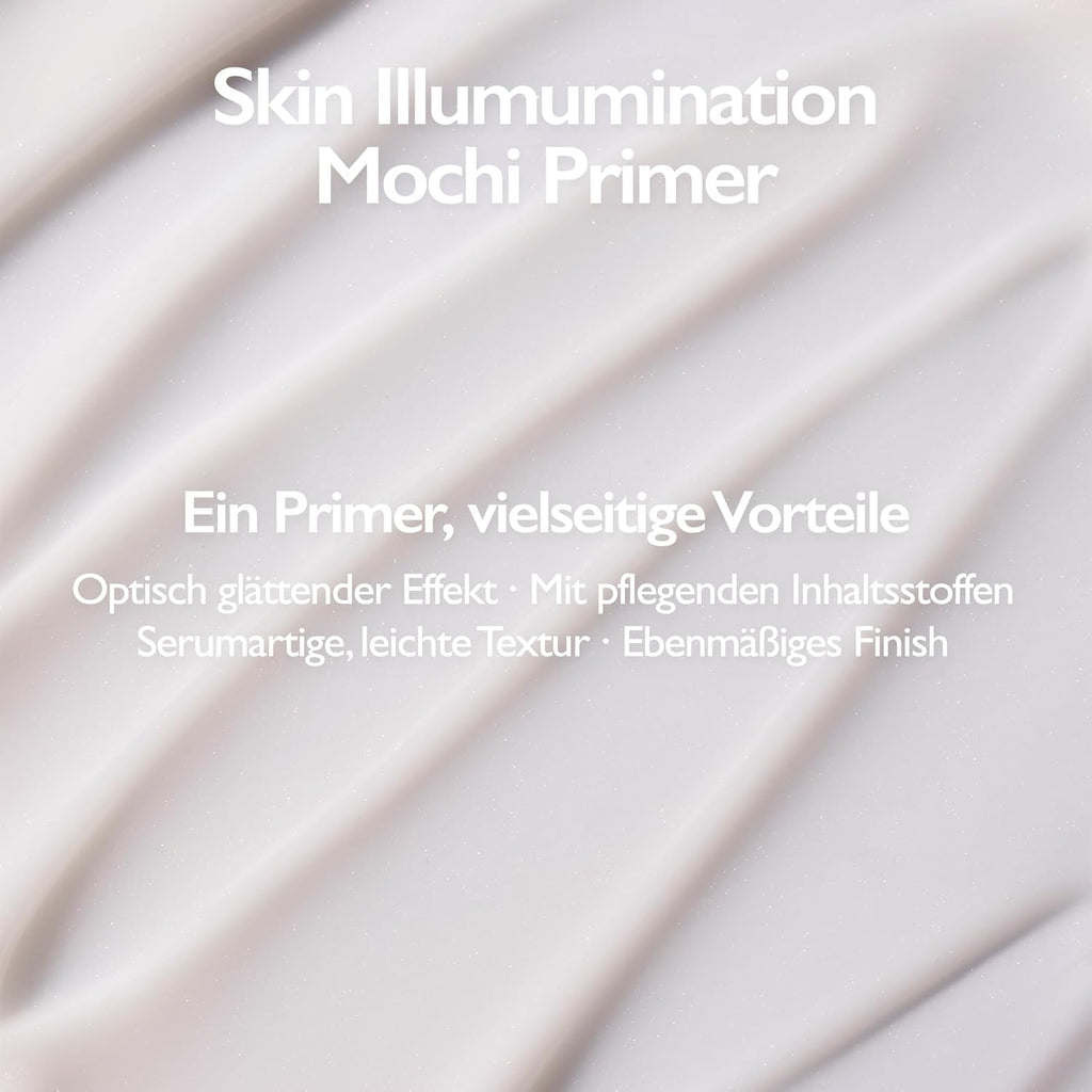 VIDIVICI Skin Illumination Mochi Primer - K-Beauty Pore Blurring Makeup Primer with 84% Skincare Ingredients, 1.05 fl oz