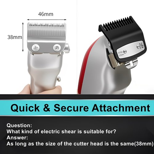 4Pack Fit for Wahl 1/2 Clipper Guard,Fit for Wahl Clipper Guards 1/16'' 1.5mm,Fit for Most WahlClippers(Package Includes 4Pcs 1/16''-1.5mm)