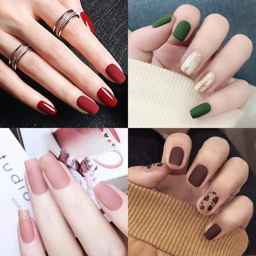 VENALISA 3 Pcs No Wipe Glossy and Matte Gel Top Coat and Base Coat Set for Gel Nail Polish- High Gloss Base Matte & Shiny Top Coat Kit, Soak Off Nail Art Home and Professional Manicure