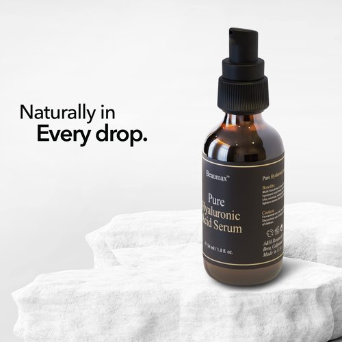 Beaumax Pure Hyaluronic Acid Serum - Intense Moisturizer for Face 54 ml (1.8 fl oz)
