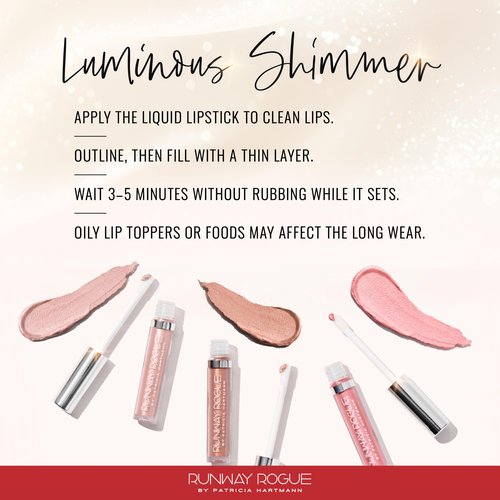 Runway Rogue Try Me x 3 Mini Long Wear Limited Edition Liquid Lipstick Set, Rodeo Trio (‘Soft Box’, ‘Jet Set’, ‘Couture’)