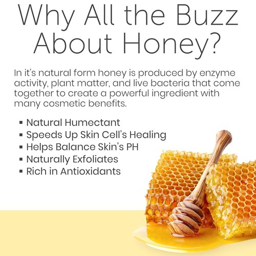 Perlier Sweet Honey Miel Bath Cream - Nourishing Luxury Formula with 100% Organic Italian Honey | 101.4 oz