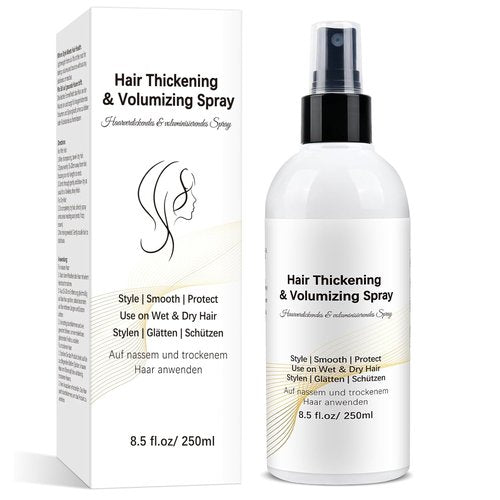 Skiennix Hair Thickening Texture Spray - Volume Texturizing Spray for Fine Hair | 8.5 oz, Organic Ingredients