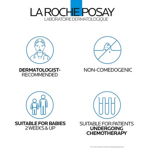 La Roche-Posay Lipikar AP+ Gentle Foaming Cleansing Oil - Hydrating Face & Body Cleanser with Niacinamide, Fragrance-Free