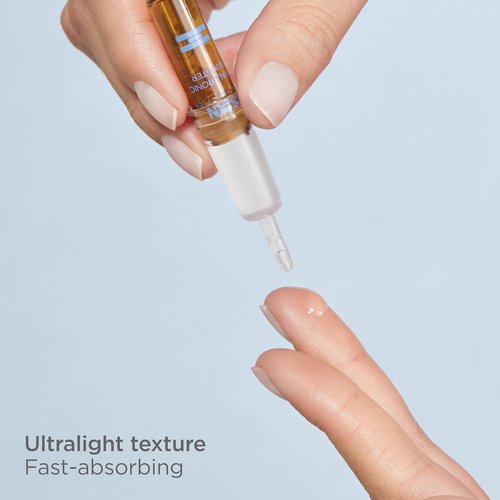 Isdinceutics Intensive Hyaluronic Acid & Peptide Booster - Hydrating Facial Serum, 0.06 FL OZ x 10 Ampoules