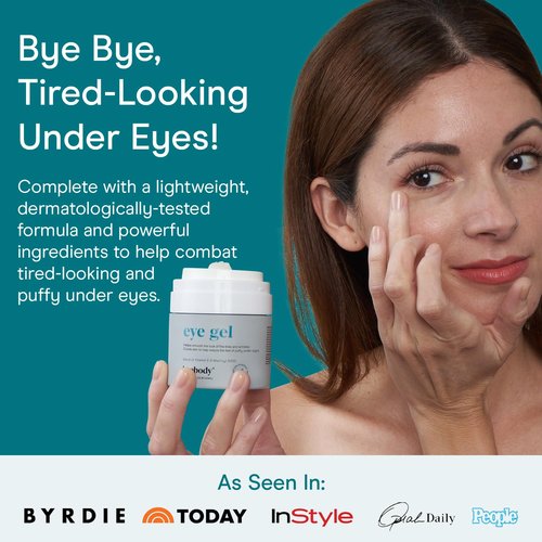 Baebody Under-Eye Gel - Advanced Cooling Under-Eye Cream For Dark Circles and Puffiness - Anti Aging and Hydrating - Beauty Gifts for Women (50 ml/1.7 fl oz)
