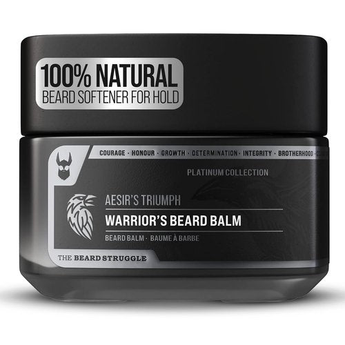 Beard Struggle Warrior’s Beard Balm - Aesir's Triumph | Non-Greasy, Cologne-Grade Fragrance, 50g