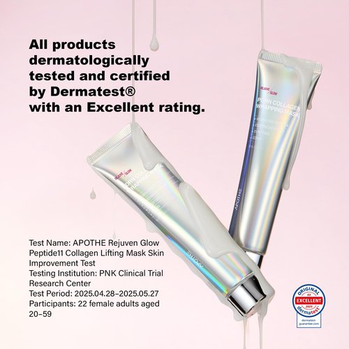 APOTHE RejuveGlow PDRN Collagen Wrapping Mask | Peptide + Ectoin Firming Sheet Mask for Deep Hydration, Wrinkle Care & Pore Tightening | Cooling Soothing Lifting Facial Treatment