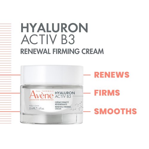 Avène Hyaluron Activ B3 Firming Cream - Renew Skin's Youthful Glow | 1.7 oz