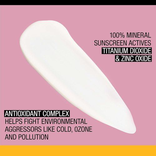 Neutrogena Purescreen+ Mineral Sunscreen for Face - SPF 30, Water-Resistant & Fragrance-Free, 1.4 fl. oz