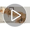 6Ft Artificial Berry Cypress Leaves Fall Garland - Light White Brown, Fall Home Decor