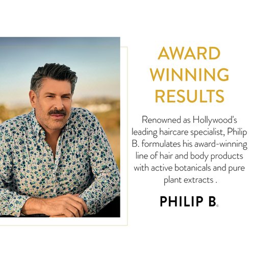 PHILIP B Gentle Conditioning Shampoo, 7.4 fl. oz. (220 ml) - Light-Weight Unscented Cleanser Adds Softness & Shine, With Shea Butter & Vitamin B5