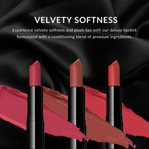 Color Me Beautiful Lipstick - Vibrant Hydrating Color Makeup | Creamy Formula for All-Day Wear