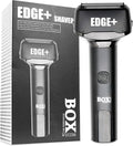 Edge+ PRO Precision Smooth Foil Shaver - Waterproof Titanium Electric Shaver for Men with Pop-Up Trimmer & LED Display