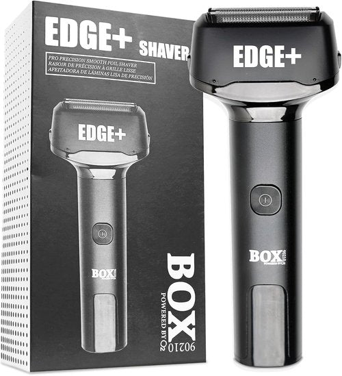 Edge+ PRO Precision Smooth Foil Shaver - Waterproof Titanium Electric Shaver for Men with Pop-Up Trimmer & LED Display