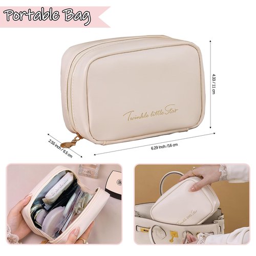 Bridal Emergency Kit for Wedding Day, Wedding Essentials Survival Set for Team Bride, Must-Have 50+ Essentials Travel Kit with Makeup Bag