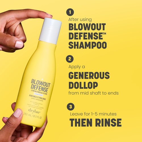 Drybar Blowout Defense Conditioner - Strengthens & Hydrates Hair, Lightweight Texture, Reduces Breakage