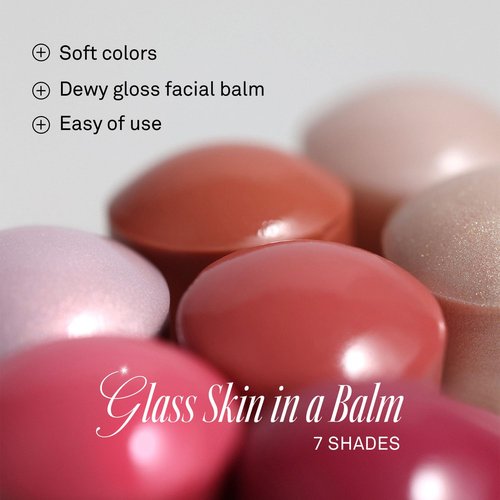 hince True Dimension Radiance Balm - Highlighter for Korean Glass Skin, Blush for Cheeks, Cream Blush, Contour Stick, Natural Glowy Look, Clean Makeup for Radiant Complexion, 10g (DAWN RAY, TP002)