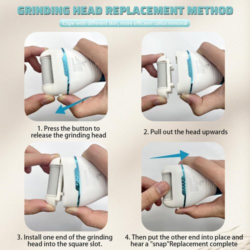 Electric Feet Callus Remover Foot File Electric Callus Remover Feet Portable Professional Pedi Feet Care for Dead Skin Callous Remover Tool 2 Speed Waterproof Pedicure Foot File Kit 5688Blue