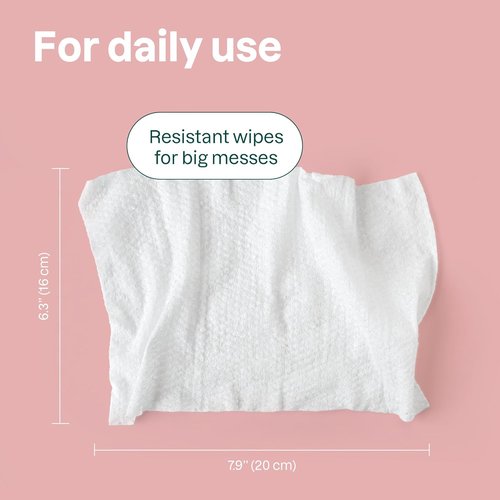 ATTITUDE Baby Water Wipes - EWG Verified, Unscented & Fragrance-Free, Gentle for Newborns | 72 Count (Pack of 3)