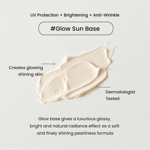 HEIMISH Artless Glow Base - Multipurpose Makeup Primer & Highlighter | Lightweight Hydrating Formula with SPF 50+ (1.35fl.oz/40ml)
