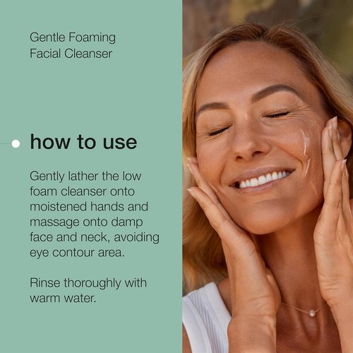 Natio Australia Foaming Facial Cleanser - Gentle Aloe Vera Formula for Moisture Balance | 3.5 oz