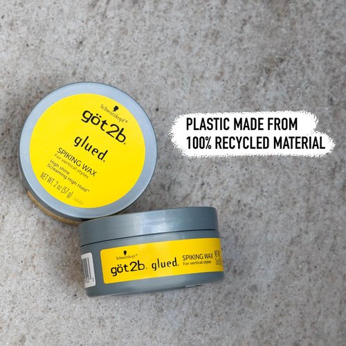 Got2b Glued Hair Wax - Fierce Hold Styling Wax for Strong, Lasting Styles | 2 oz