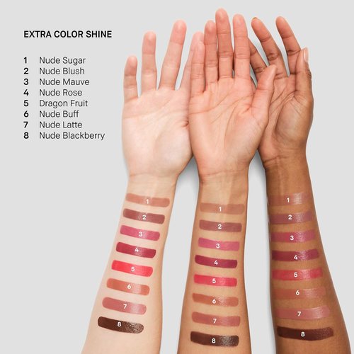 Bobbi Brown Extra Color Shine Lipstick - Hydrating, Water-Glazed Shine with Jojoba & Safflower | 0.1 Ounce