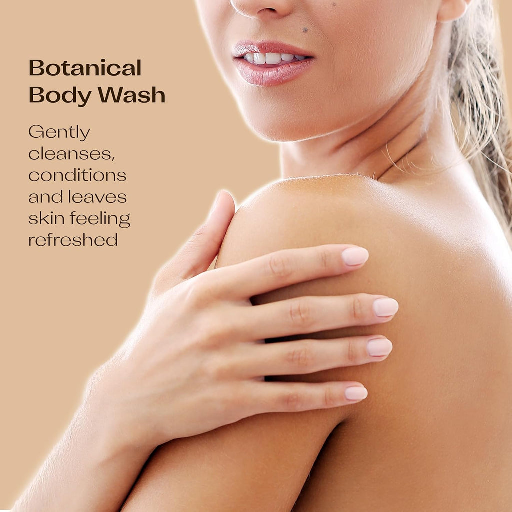 Trilogy Botanical Body Wash - Luxurious Spa Experience with Rosehip Oil | 16.9 fl oz