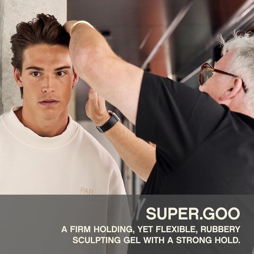 KEVIN.MURPHY SUPER.GOO - Sculpting Hair Gel for All Types - Curl Enhancer with Natural Finish - 100g / 3.5oz