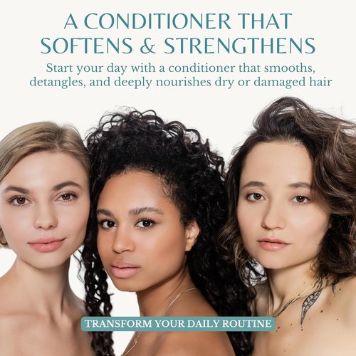 Edenika Botanicals Argan Oil Conditioner - Restorative & Smoothing Formula | 16 fl oz, Vegan & Sulfate-Free
