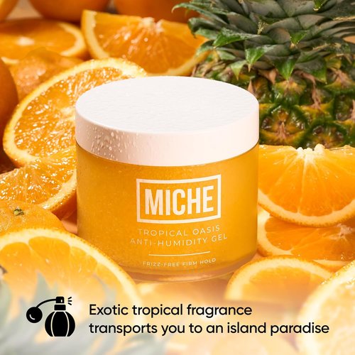 MICHE Anti-Humidity Hair Gel - Frizz-Free Strong Hold for All Curl Types | 8.8 oz