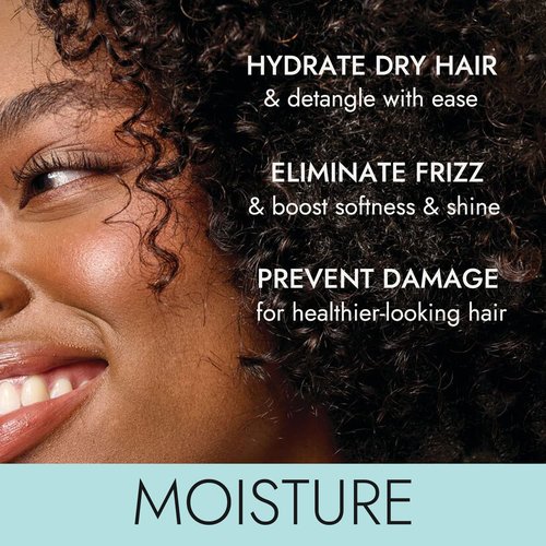 Ion Miracle Leave-In Conditioner - Vegan, Paraben-Free Formula for Shine & Frizz Control | 8 Oz