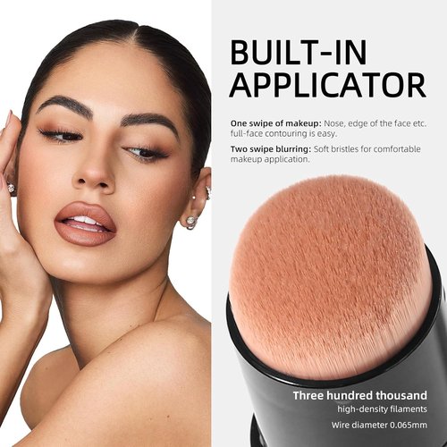 Erinde Cream Contour Bronzer Stick - Blendable Matte Finish for Natural Face Shaping | Waterproof, Long Lasting, 01 Warm Tone