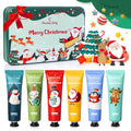E Eleanore's Diary Hand Cream Gifts Set, 6Pcs Mini Hand Lotion Travel Size, Christmas Stocking Stuffers Gifts for Women, Moisturizing Shea Butter Hand Cream for Dry Cracked Hand, Calendar Advent Gifts